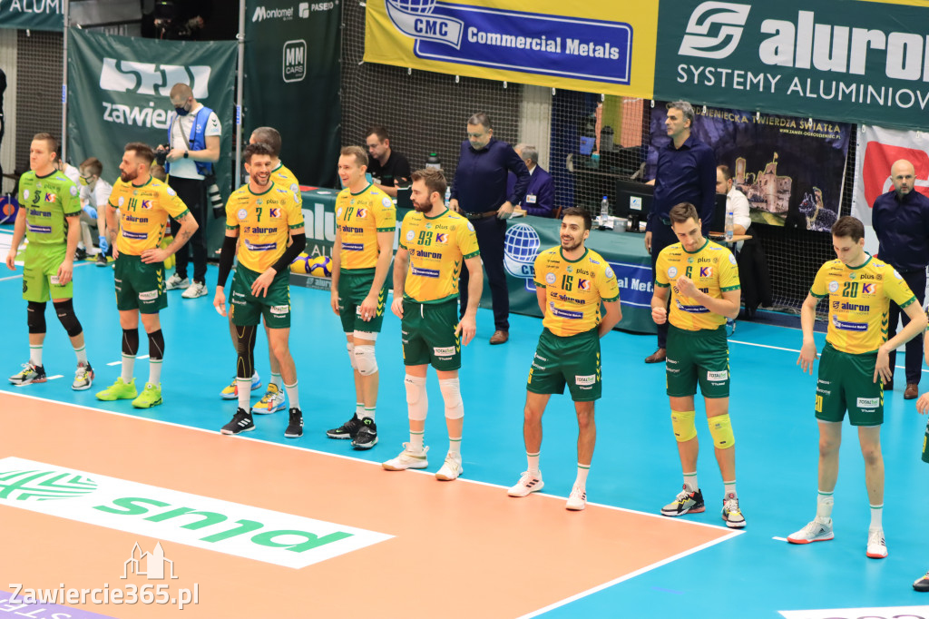 OTWARCIE ROKU NA SZÓSTKĘ Aluron CMC Warta Zawiercie po fantastycznej grze pokonała Trefl Gdańsk 3:0
