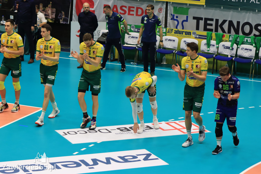 OTWARCIE ROKU NA SZÓSTKĘ Aluron CMC Warta Zawiercie po fantastycznej grze pokonała Trefl Gdańsk 3:0
