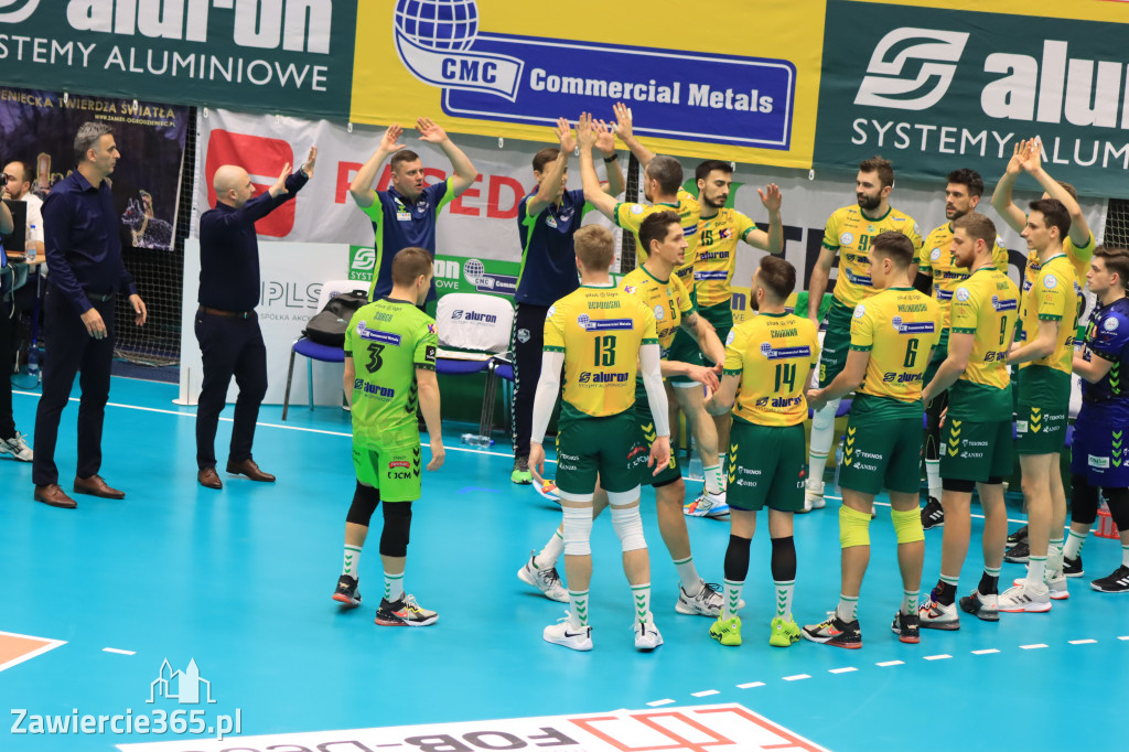 OTWARCIE ROKU NA SZÓSTKĘ Aluron CMC Warta Zawiercie po fantastycznej grze pokonała Trefl Gdańsk 3:0
