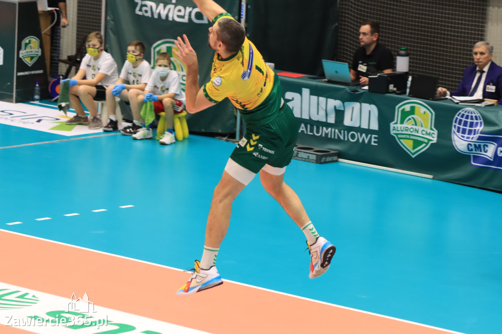 OTWARCIE ROKU NA SZÓSTKĘ Aluron CMC Warta Zawiercie po fantastycznej grze pokonała Trefl Gdańsk 3:0