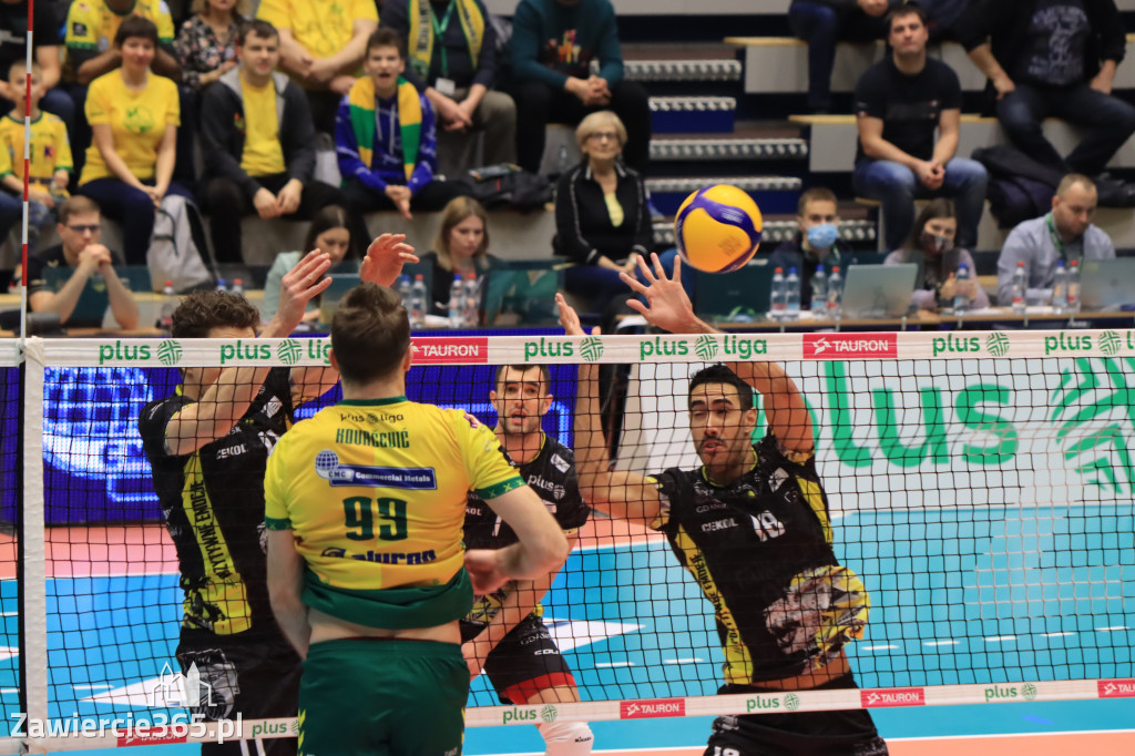 OTWARCIE ROKU NA SZÓSTKĘ Aluron CMC Warta Zawiercie po fantastycznej grze pokonała Trefl Gdańsk 3:0