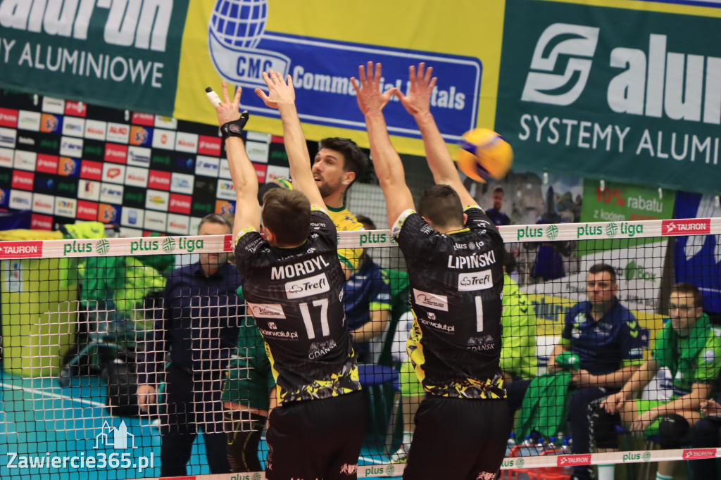 OTWARCIE ROKU NA SZÓSTKĘ Aluron CMC Warta Zawiercie po fantastycznej grze pokonała Trefl Gdańsk 3:0