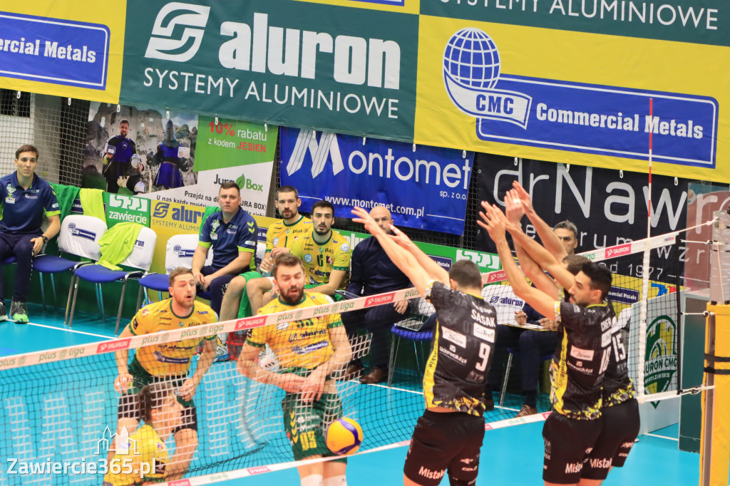 OTWARCIE ROKU NA SZÓSTKĘ Aluron CMC Warta Zawiercie po fantastycznej grze pokonała Trefl Gdańsk 3:0
