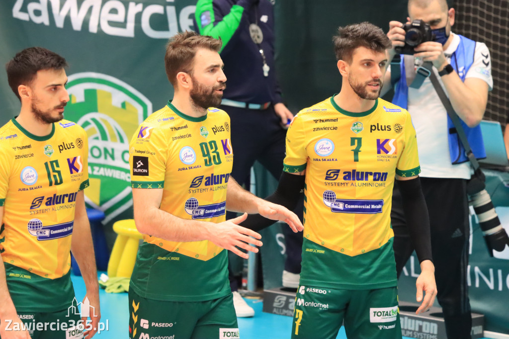 OTWARCIE ROKU NA SZÓSTKĘ Aluron CMC Warta Zawiercie po fantastycznej grze pokonała Trefl Gdańsk 3:0