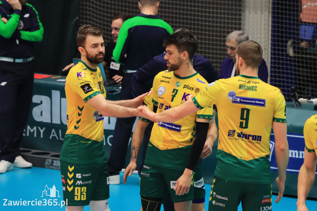 OTWARCIE ROKU NA SZÓSTKĘ Aluron CMC Warta Zawiercie po fantastycznej grze pokonała Trefl Gdańsk 3:0