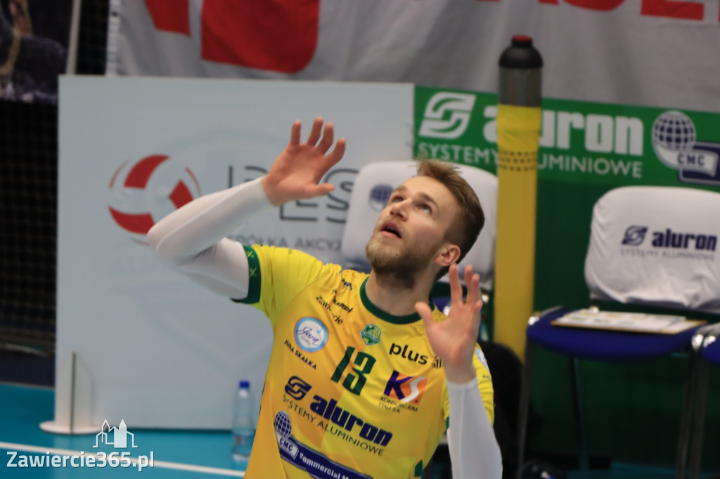 OTWARCIE ROKU NA SZÓSTKĘ Aluron CMC Warta Zawiercie po fantastycznej grze pokonała Trefl Gdańsk 3:0