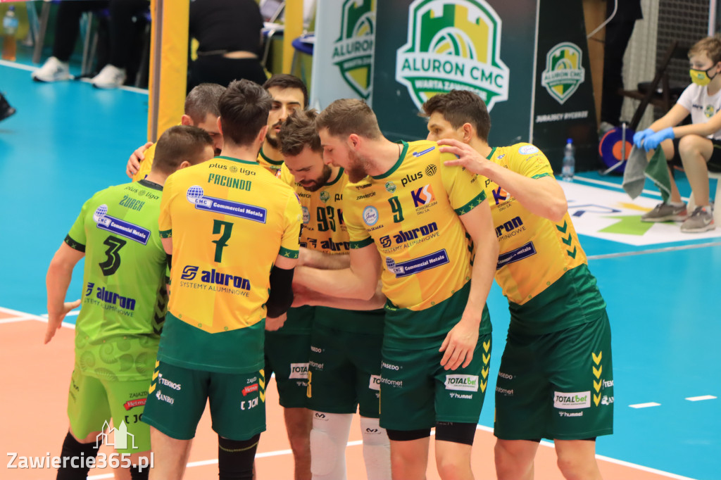 OTWARCIE ROKU NA SZÓSTKĘ Aluron CMC Warta Zawiercie po fantastycznej grze pokonała Trefl Gdańsk 3:0