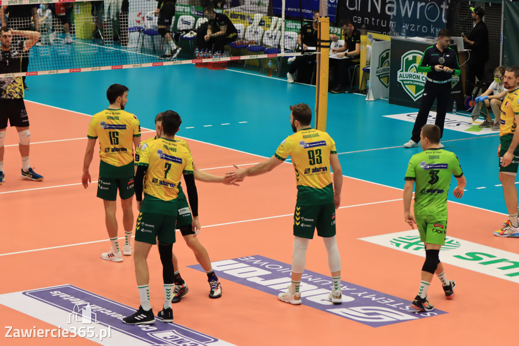 OTWARCIE ROKU NA SZÓSTKĘ Aluron CMC Warta Zawiercie po fantastycznej grze pokonała Trefl Gdańsk 3:0