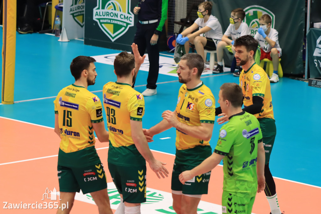 OTWARCIE ROKU NA SZÓSTKĘ Aluron CMC Warta Zawiercie po fantastycznej grze pokonała Trefl Gdańsk 3:0