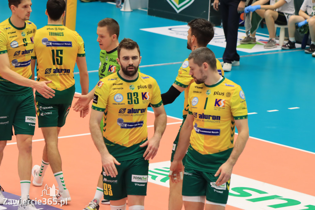 OTWARCIE ROKU NA SZÓSTKĘ Aluron CMC Warta Zawiercie po fantastycznej grze pokonała Trefl Gdańsk 3:0