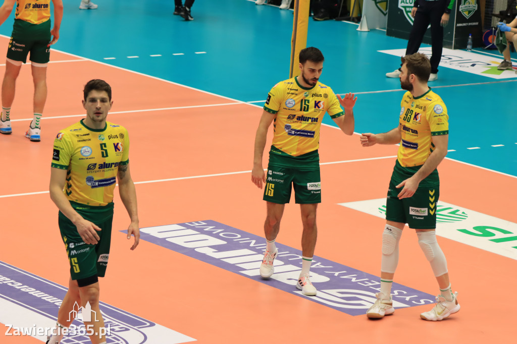 OTWARCIE ROKU NA SZÓSTKĘ Aluron CMC Warta Zawiercie po fantastycznej grze pokonała Trefl Gdańsk 3:0