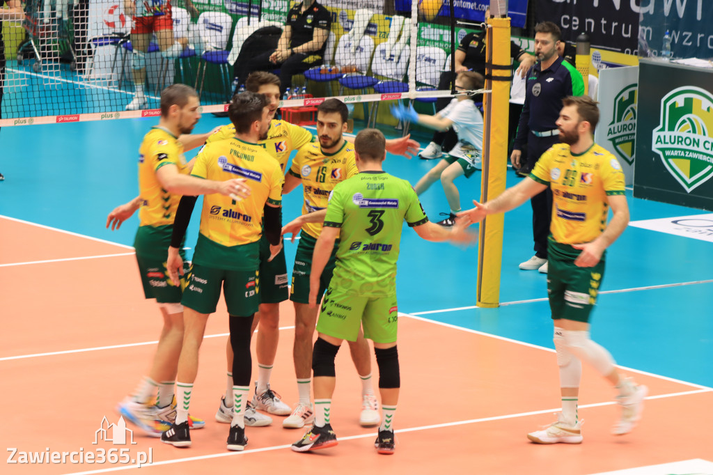 OTWARCIE ROKU NA SZÓSTKĘ Aluron CMC Warta Zawiercie po fantastycznej grze pokonała Trefl Gdańsk 3:0