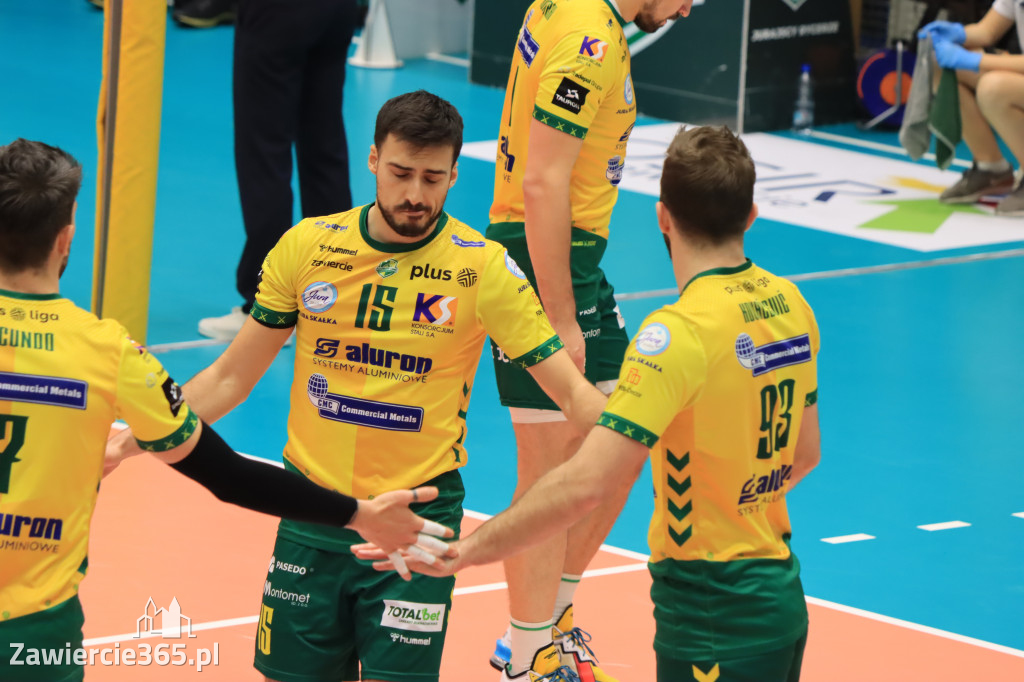 OTWARCIE ROKU NA SZÓSTKĘ Aluron CMC Warta Zawiercie po fantastycznej grze pokonała Trefl Gdańsk 3:0