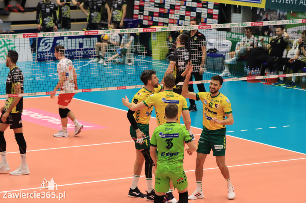 OTWARCIE ROKU NA SZÓSTKĘ Aluron CMC Warta Zawiercie po fantastycznej grze pokonała Trefl Gdańsk 3:0