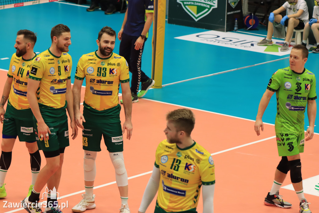 OTWARCIE ROKU NA SZÓSTKĘ Aluron CMC Warta Zawiercie po fantastycznej grze pokonała Trefl Gdańsk 3:0