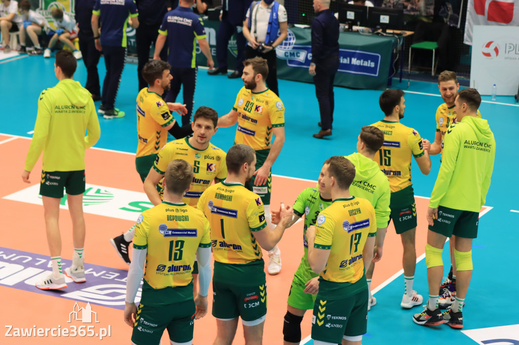 OTWARCIE ROKU NA SZÓSTKĘ Aluron CMC Warta Zawiercie po fantastycznej grze pokonała Trefl Gdańsk 3:0