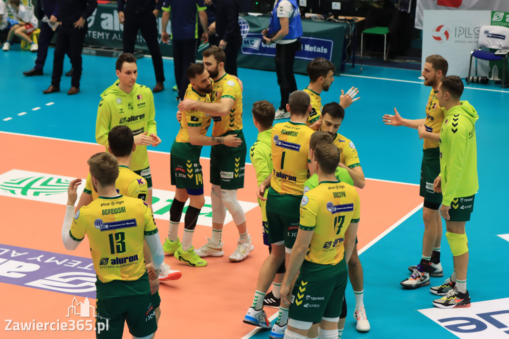 OTWARCIE ROKU NA SZÓSTKĘ Aluron CMC Warta Zawiercie po fantastycznej grze pokonała Trefl Gdańsk 3:0