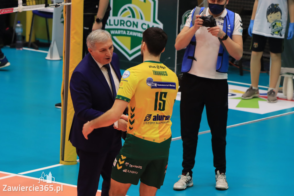 OTWARCIE ROKU NA SZÓSTKĘ Aluron CMC Warta Zawiercie po fantastycznej grze pokonała Trefl Gdańsk 3:0