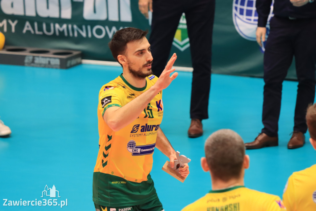 OTWARCIE ROKU NA SZÓSTKĘ Aluron CMC Warta Zawiercie po fantastycznej grze pokonała Trefl Gdańsk 3:0