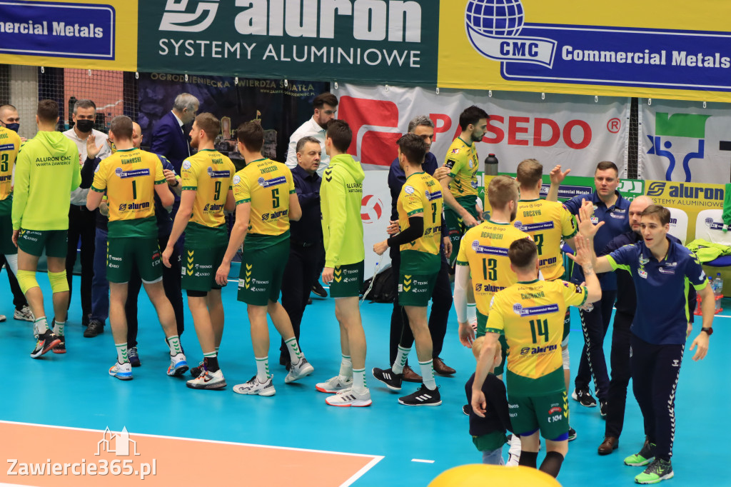 OTWARCIE ROKU NA SZÓSTKĘ Aluron CMC Warta Zawiercie po fantastycznej grze pokonała Trefl Gdańsk 3:0
