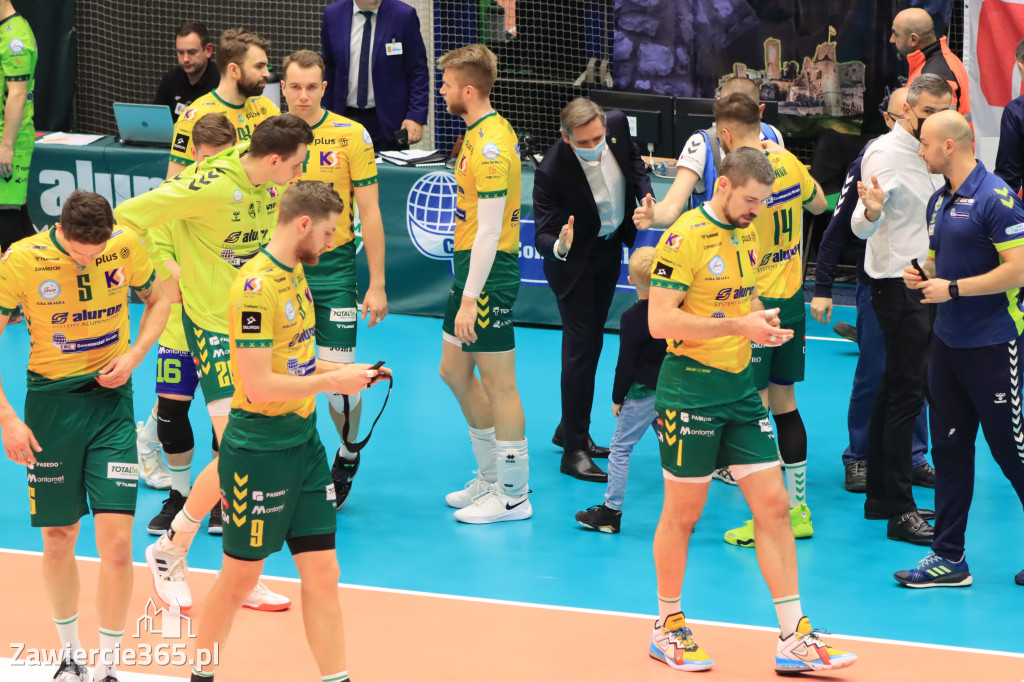 OTWARCIE ROKU NA SZÓSTKĘ Aluron CMC Warta Zawiercie po fantastycznej grze pokonała Trefl Gdańsk 3:0