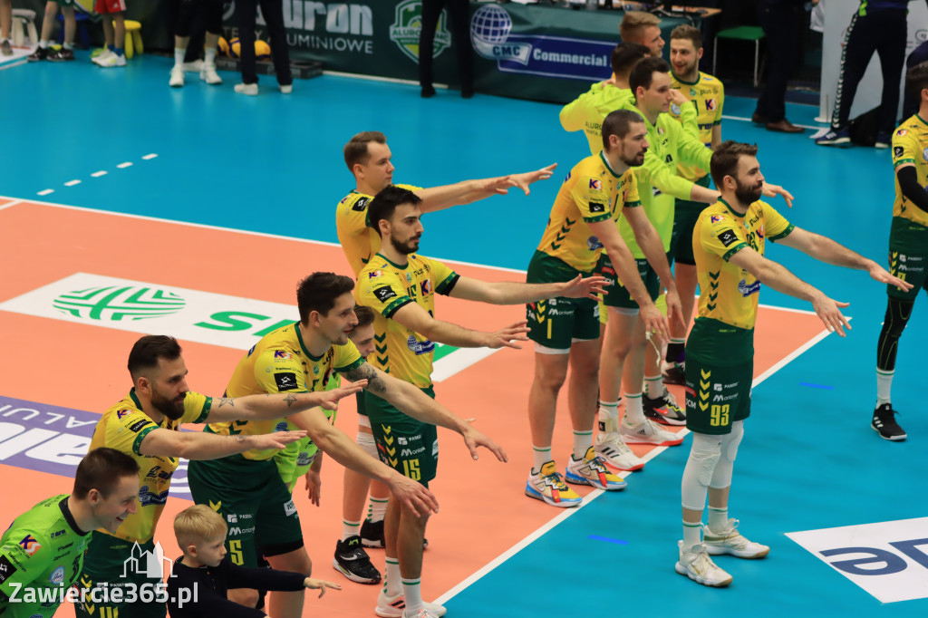 OTWARCIE ROKU NA SZÓSTKĘ Aluron CMC Warta Zawiercie po fantastycznej grze pokonała Trefl Gdańsk 3:0
