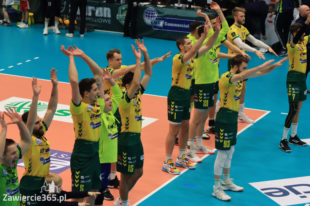 OTWARCIE ROKU NA SZÓSTKĘ Aluron CMC Warta Zawiercie po fantastycznej grze pokonała Trefl Gdańsk 3:0