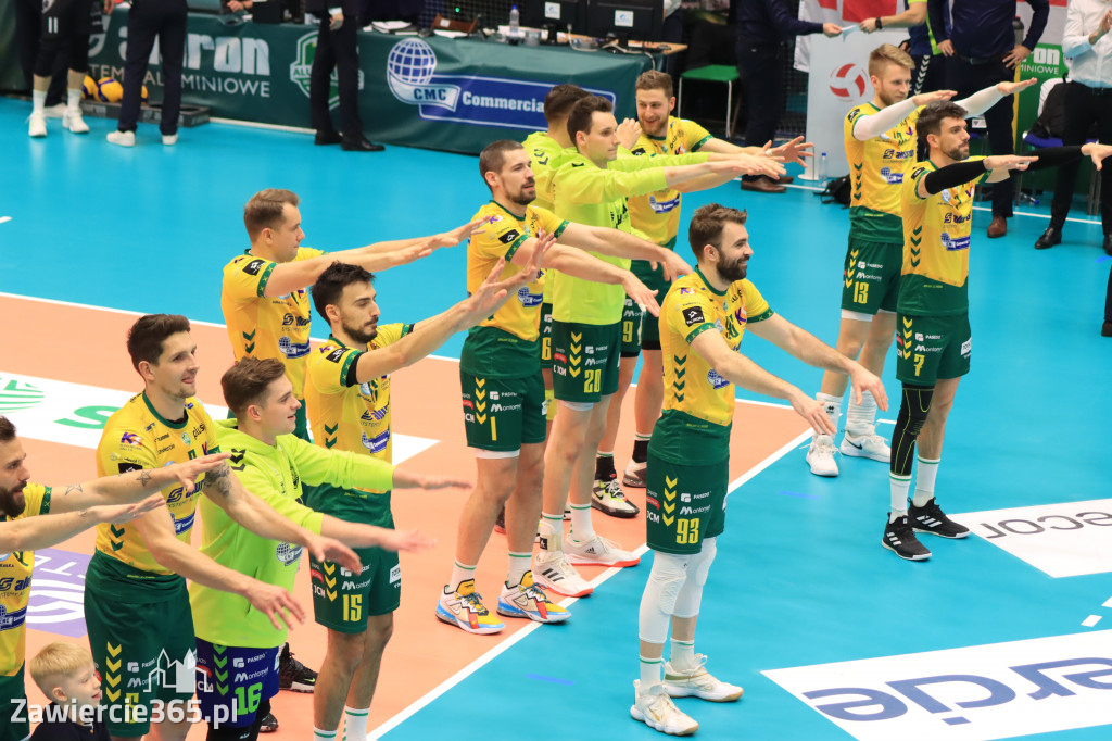 OTWARCIE ROKU NA SZÓSTKĘ Aluron CMC Warta Zawiercie po fantastycznej grze pokonała Trefl Gdańsk 3:0