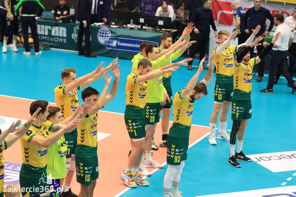 OTWARCIE ROKU NA SZÓSTKĘ Aluron CMC Warta Zawiercie po fantastycznej grze pokonała Trefl Gdańsk 3:0