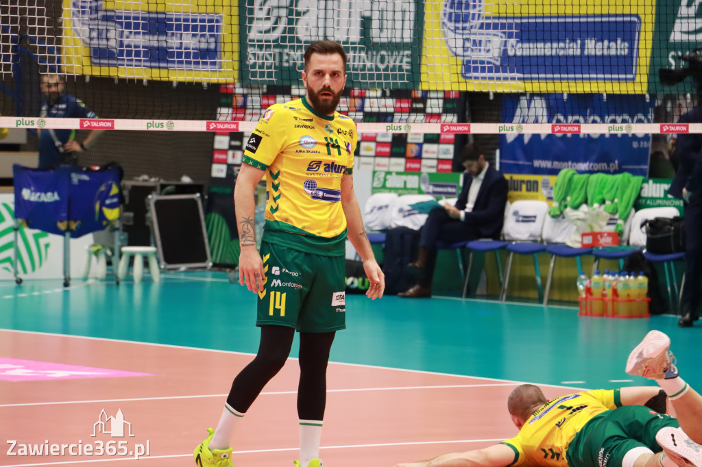 Aluron CMC Warta Zawiercie pokonała Indykpol AZS Olsztyn 3:2.