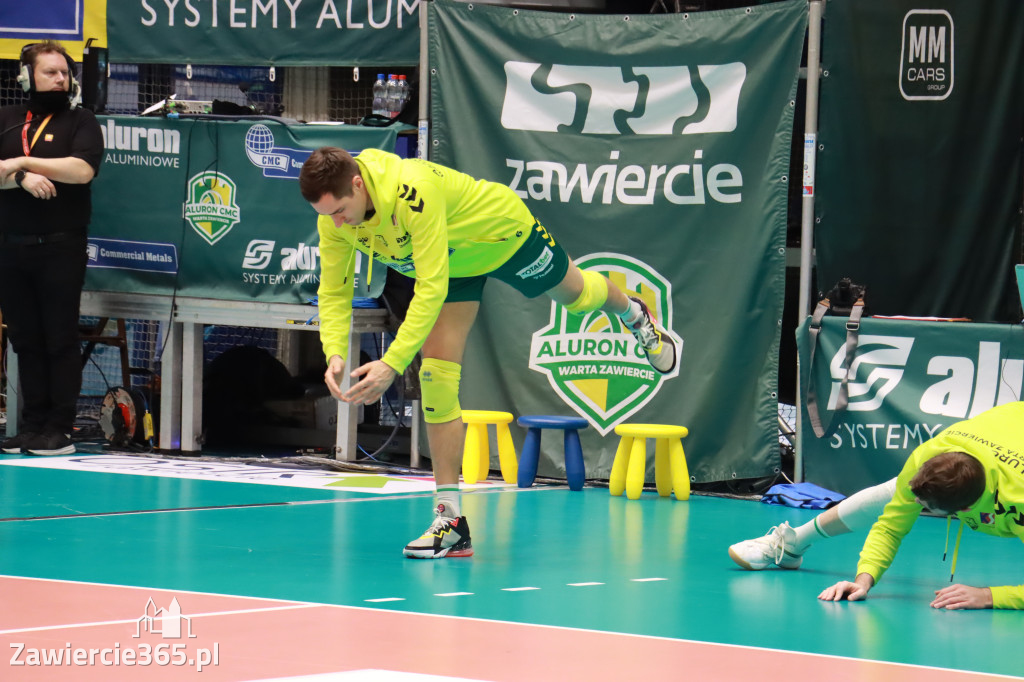 Aluron CMC Warta Zawiercie pokonała Indykpol AZS Olsztyn 3:2.