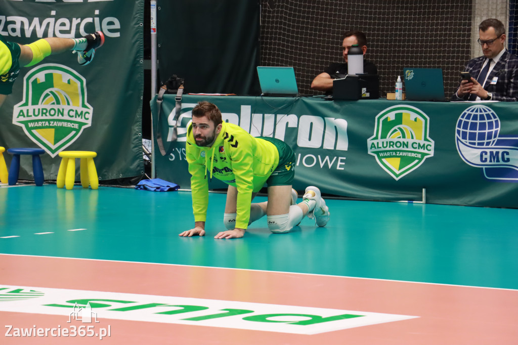 Aluron CMC Warta Zawiercie pokonała Indykpol AZS Olsztyn 3:2.