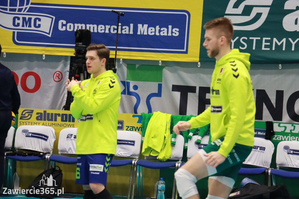 Aluron CMC Warta Zawiercie pokonała Indykpol AZS Olsztyn 3:2.