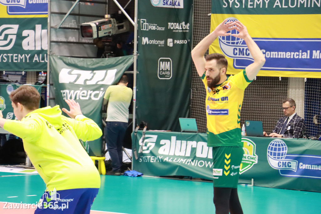 Aluron CMC Warta Zawiercie pokonała Indykpol AZS Olsztyn 3:2.