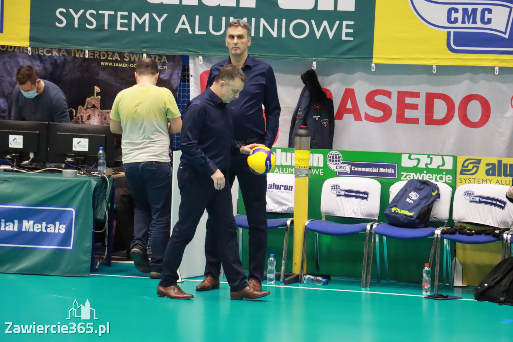 Aluron CMC Warta Zawiercie pokonała Indykpol AZS Olsztyn 3:2.