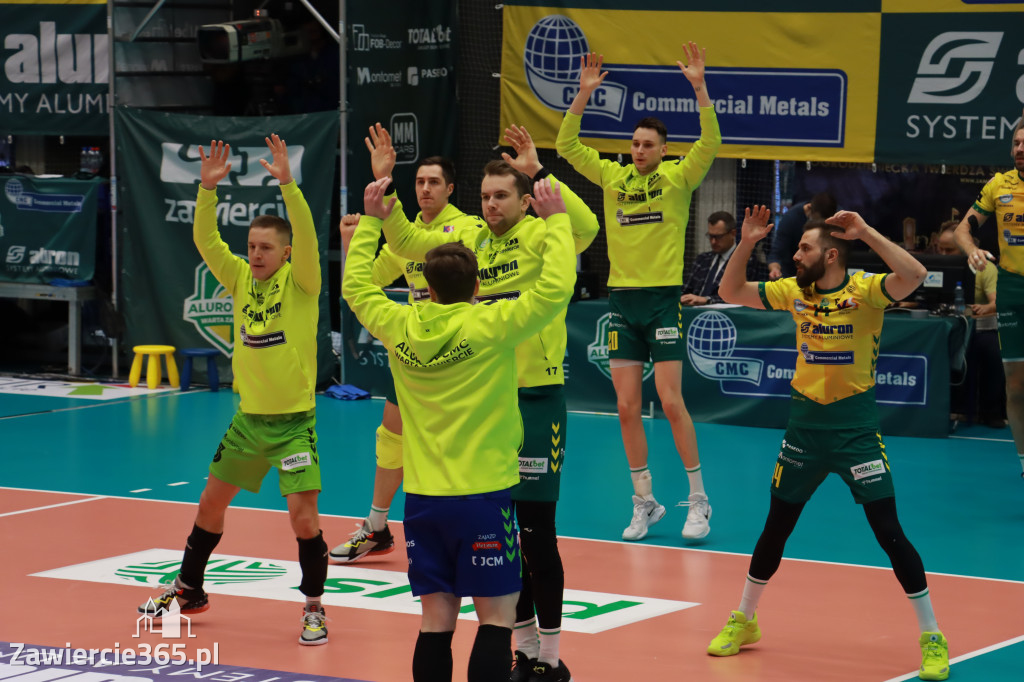 Aluron CMC Warta Zawiercie pokonała Indykpol AZS Olsztyn 3:2.