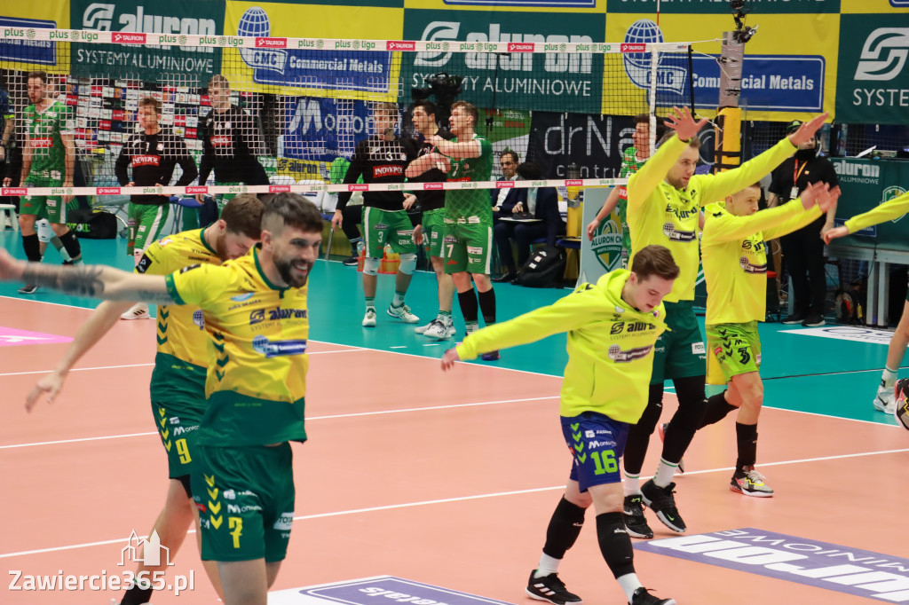Aluron CMC Warta Zawiercie pokonała Indykpol AZS Olsztyn 3:2.