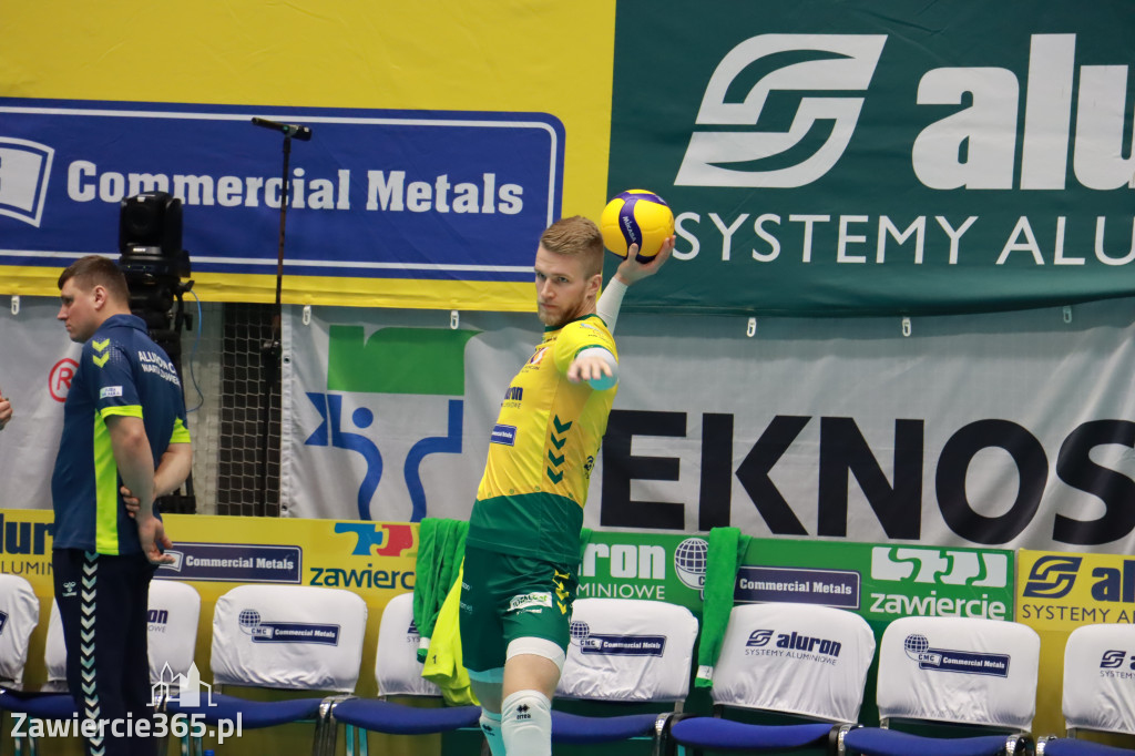Aluron CMC Warta Zawiercie pokonała Indykpol AZS Olsztyn 3:2.