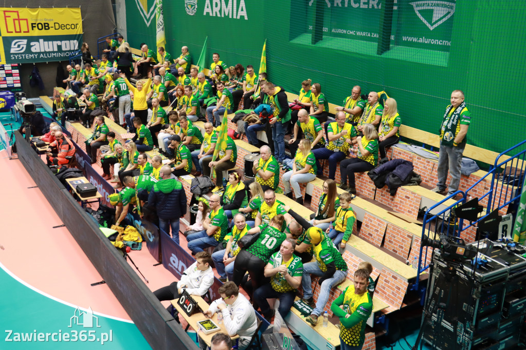 Aluron CMC Warta Zawiercie pokonała Indykpol AZS Olsztyn 3:2.