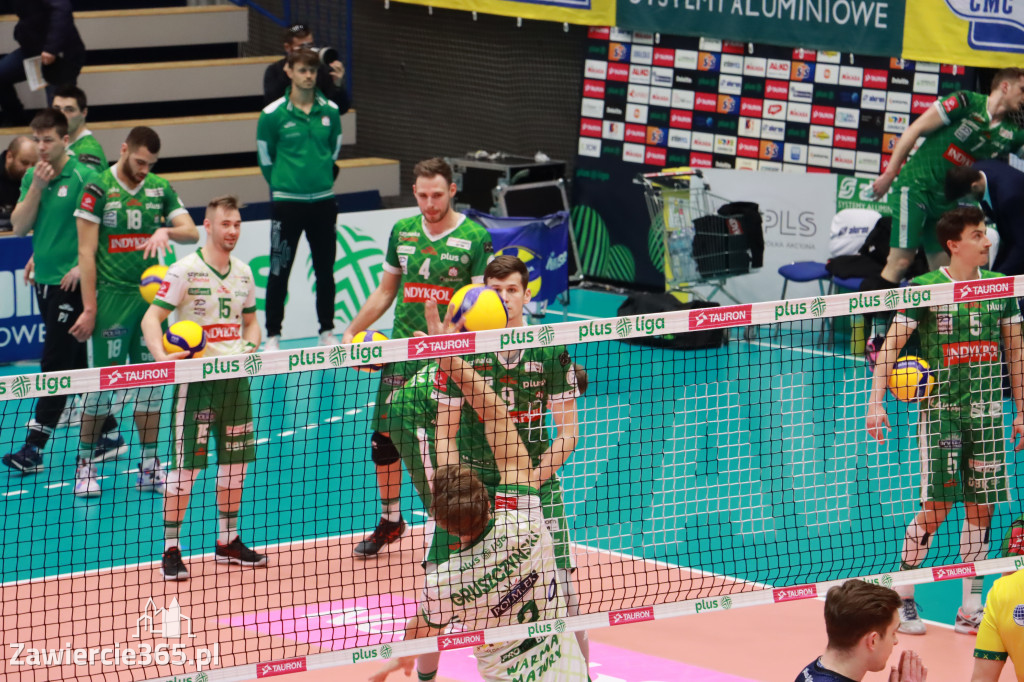 Aluron CMC Warta Zawiercie pokonała Indykpol AZS Olsztyn 3:2.