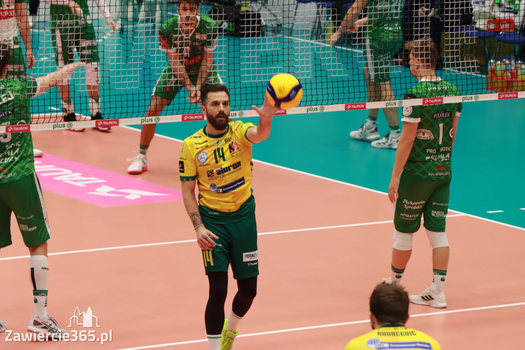Aluron CMC Warta Zawiercie pokonała Indykpol AZS Olsztyn 3:2.