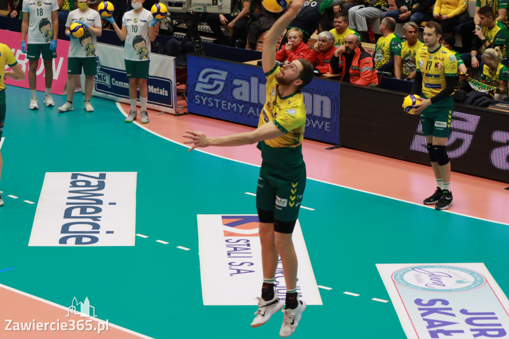 Aluron CMC Warta Zawiercie pokonała Indykpol AZS Olsztyn 3:2.