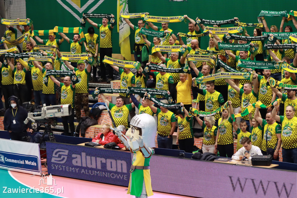 Aluron CMC Warta Zawiercie pokonała Indykpol AZS Olsztyn 3:2.