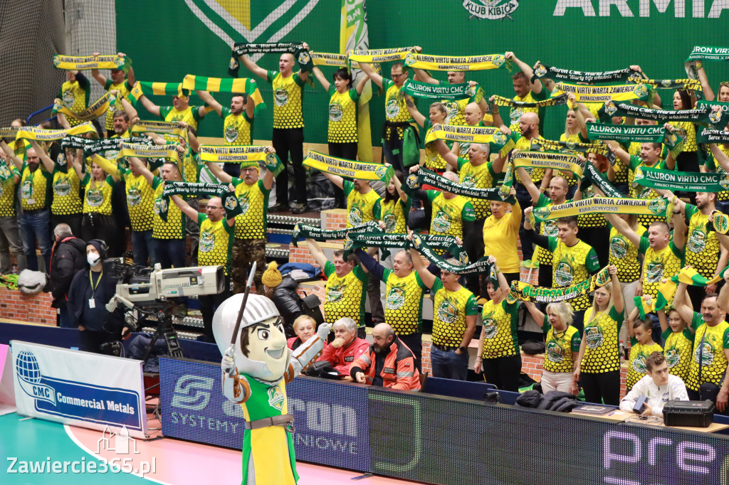 Aluron CMC Warta Zawiercie pokonała Indykpol AZS Olsztyn 3:2.