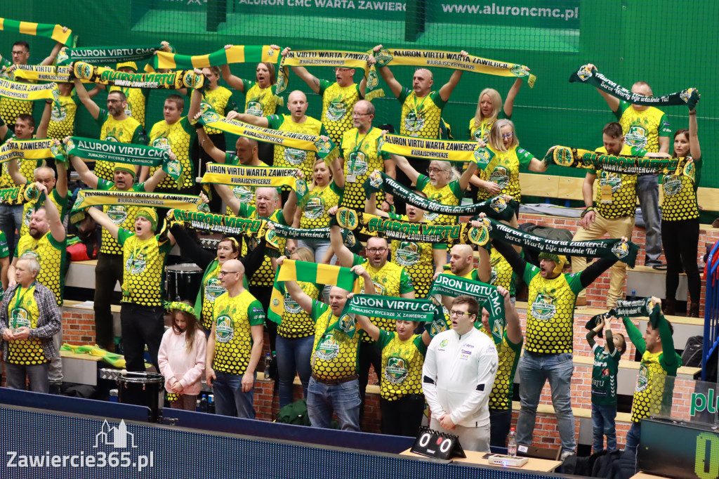 Aluron CMC Warta Zawiercie pokonała Indykpol AZS Olsztyn 3:2.