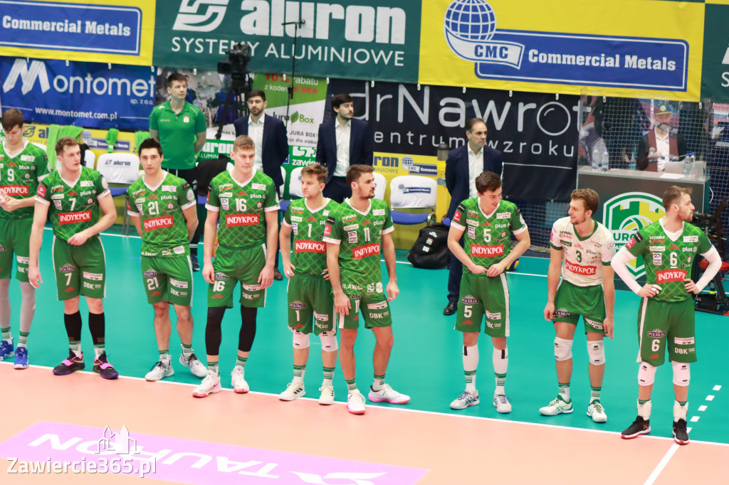 Aluron CMC Warta Zawiercie pokonała Indykpol AZS Olsztyn 3:2.
