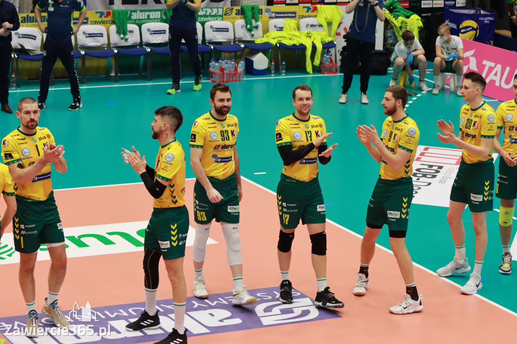 Aluron CMC Warta Zawiercie pokonała Indykpol AZS Olsztyn 3:2.
