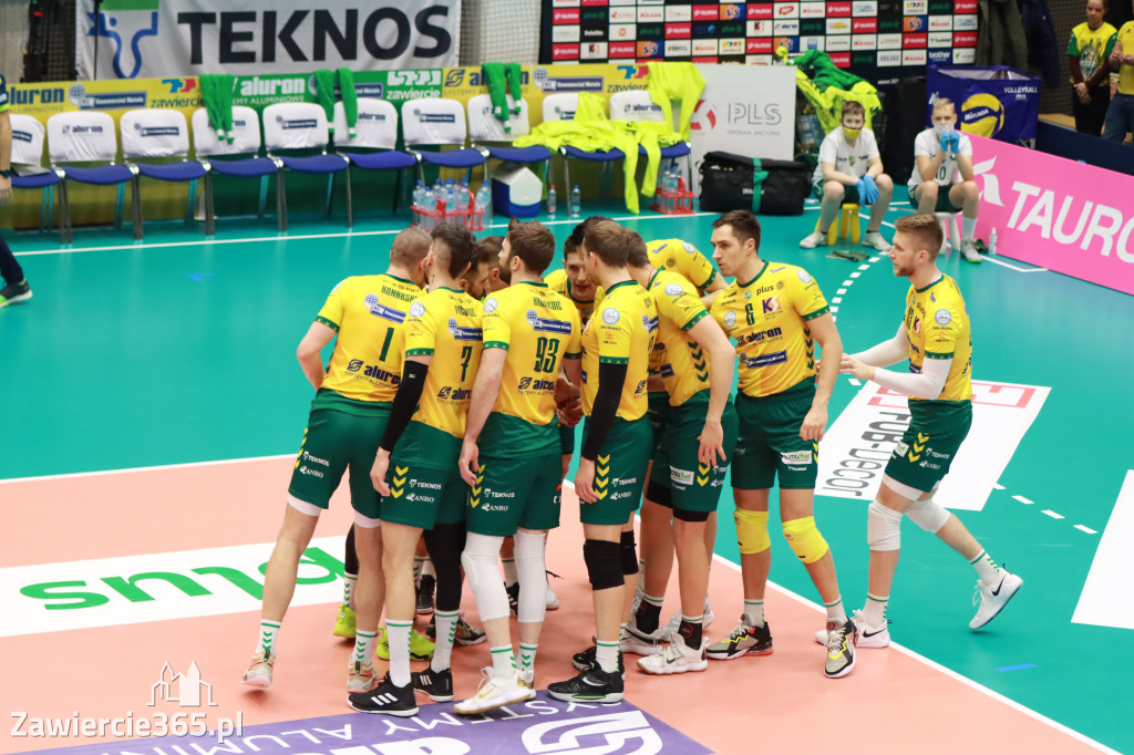 Aluron CMC Warta Zawiercie pokonała Indykpol AZS Olsztyn 3:2.