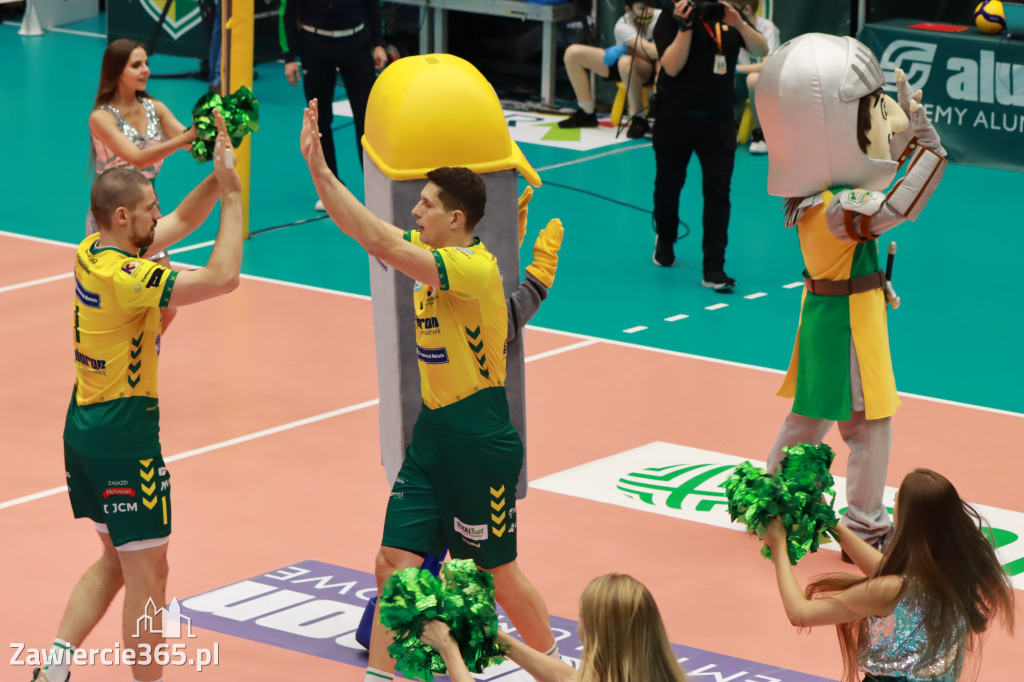 Aluron CMC Warta Zawiercie pokonała Indykpol AZS Olsztyn 3:2.