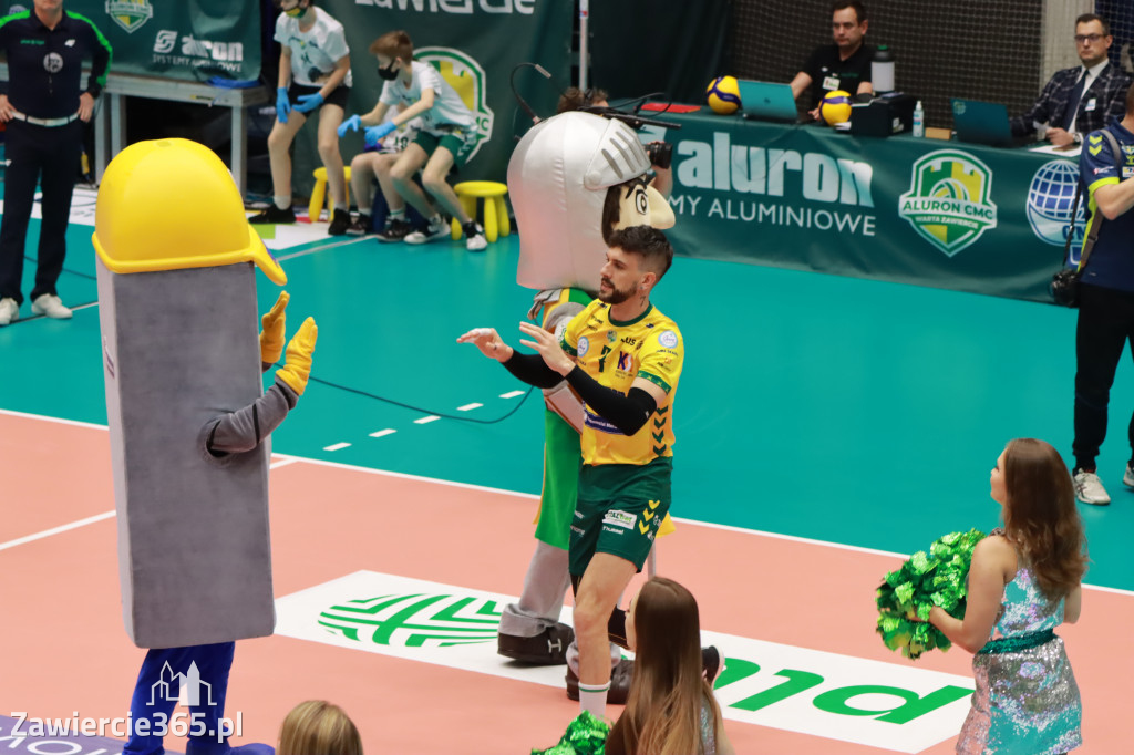 Aluron CMC Warta Zawiercie pokonała Indykpol AZS Olsztyn 3:2.